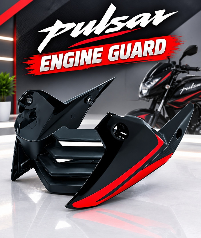 Prescess Pulsar engine guard 150/180 fit size Bike Engine Breather
