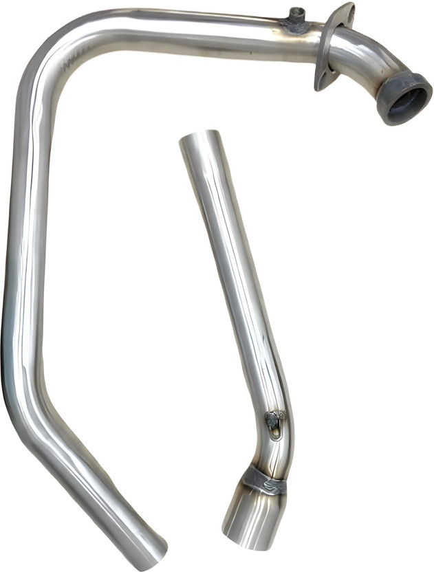 RIDEFURIOUSPERFORMANCE NS400 Full Exhaust System Bend Pipe NS400 Performance Series Bajaj Pulsar 400 S, Pulsar 400 SS Full Exhaust System(Stainless Steel)