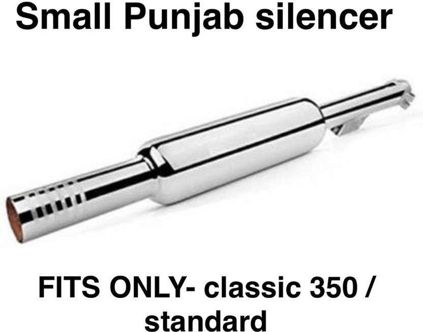 Bultkkat Royal Enfield Classic 350 Full Exhaust System(Mild Steel)