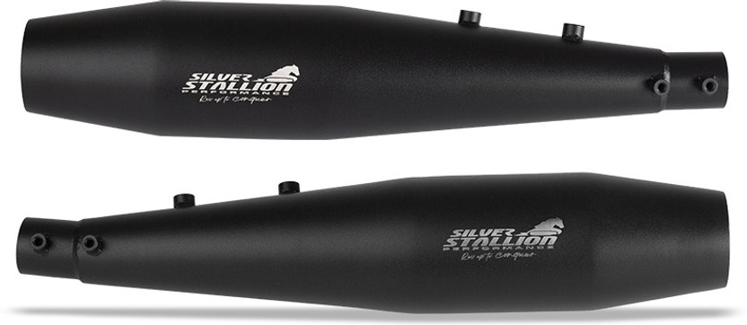 SILVER STALLION PERFORMANCE Silver stallion performance exhaust Royal Enfield NA, GT650R Slip-on Exhaust System(Stainless Steel)