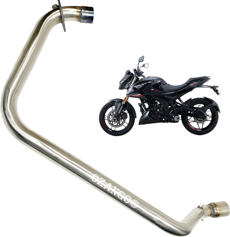 OZANGO Bajaj NA Full Exhaust System(Mild Steel)