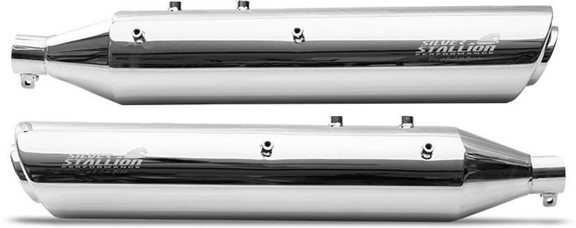 SILVER STALLION PERFORMANCE CLASSIC 650 Royal Enfield NA Slip-on Exhaust System(Stainless Steel)