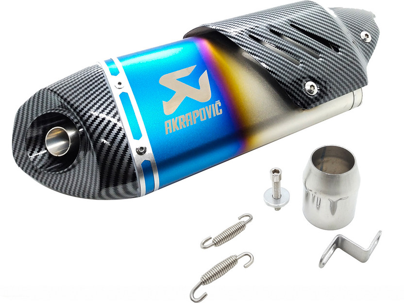 AutoPowerz Universal For Bike Universal For Bike Slip-on Exhaust System(Stainless Steel)