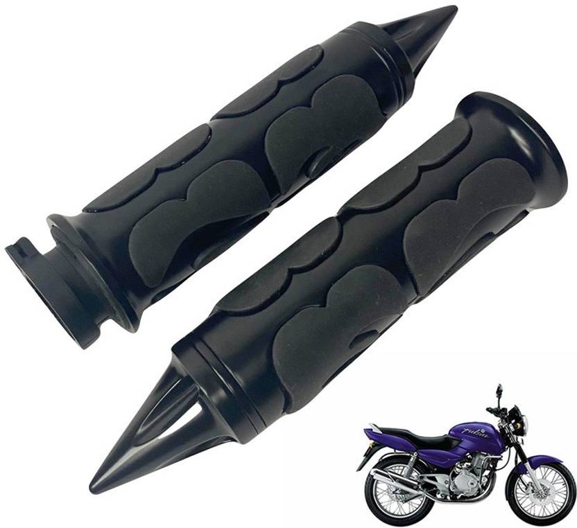 Dhe Best Bike Stylish Rubber Handlebar Black For Bajaj Pulsar 150 Type