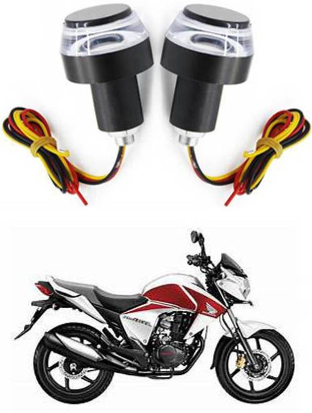 APICAL Bike Handle Bar LED Turn Signal Indicators For CB Twister Bike Handlebar Weights Price in