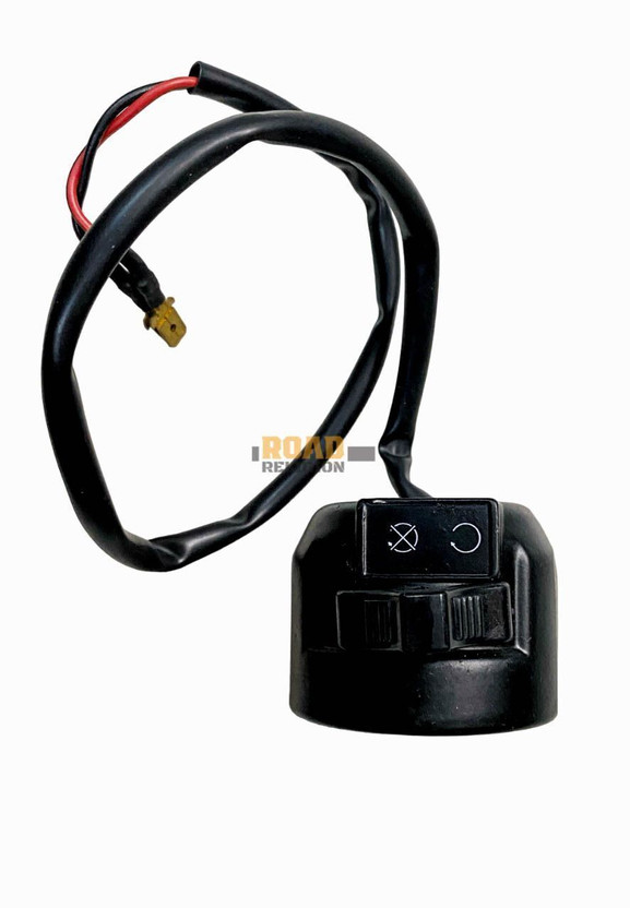 road religion Right-Side Switch for Bullet (Old Model) and Machismo Bike Handlebar Weights(1 Black)