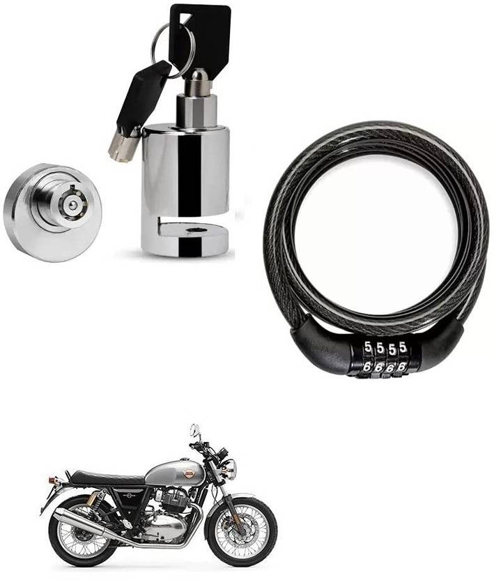 AS TRADERS Heavy Duty Disc Brake Lock with Heavy Number Lock for