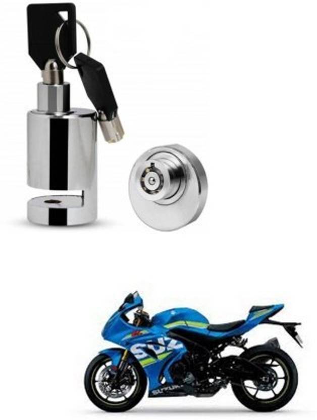 autoformonix Heavy Duty Disc Lock Anti Theft Stainless Steel for Suzuki