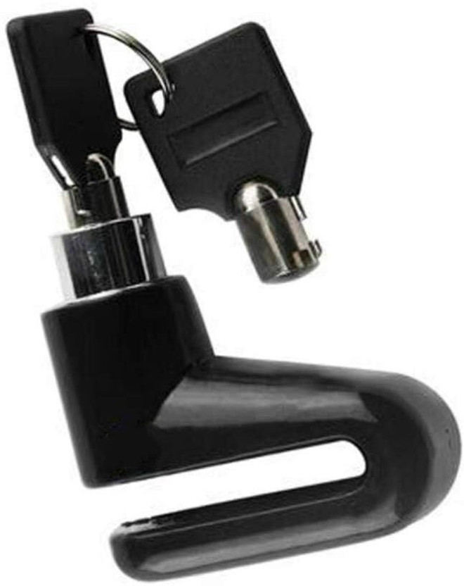 AREO Aluminium Bike Disc Lock,Anti-Theft Waterproof 23 Combination Lock(Black)