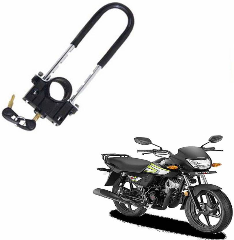 autoformonix UType Bike Front Shocker Lock Anti Theft Wheel Lock for