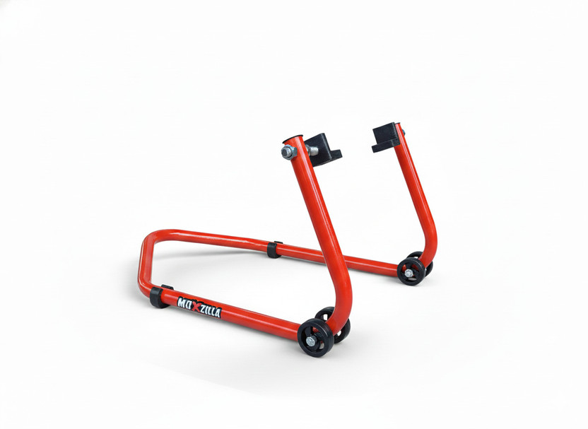 MOXZILLA Universal Paddock Stand Red Suitable for All bikes Bike Storage Stand(Floor Mount)