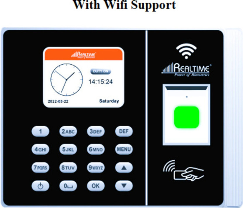 RICH RICH POLO RS9W Wifi Support Secure Biometric Attendance Device Free 100 Cloud User 1 Year Access Control, Time & Attendance(Card, Fingerprint, Password) - Flipkart Deal