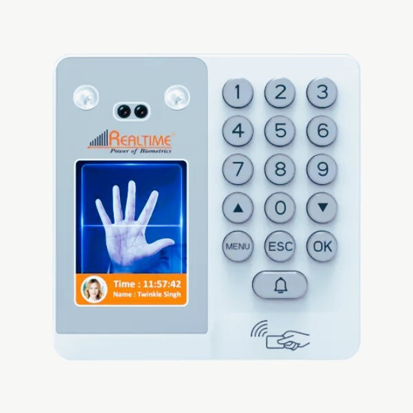 Realtime TD1D (FP) Smart Face Palm Attendance System USB Download Access Control(Card, Face, Password)