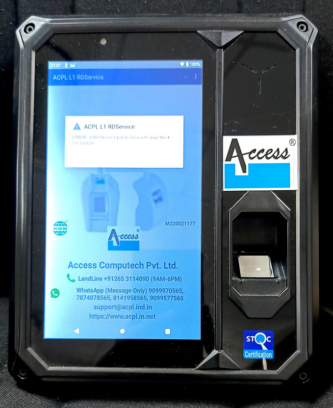 Access L1 T502 L Time & Attendance, Access Control, Payment Device(Fingerprint)
