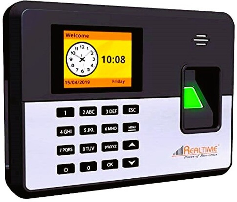 Realtime C101 Secure Attendance Machine With Fingerprint Device Time & Attendance(Card, Fingerprint, Password)