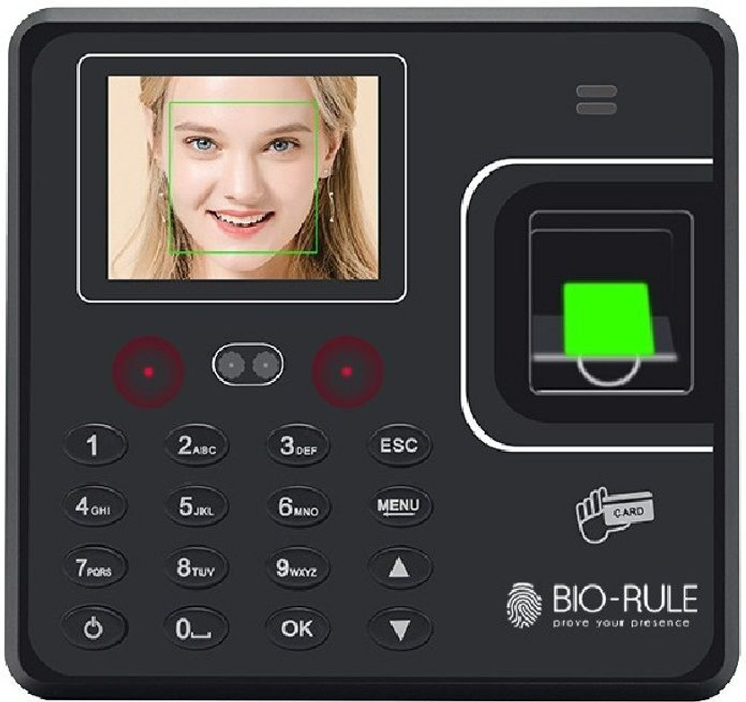 Timeoffice BIO-RULE- EY-162TW Touchless Machine Access Control, Time & Attendance(Card, Face, Fingerprint, ID, Password)