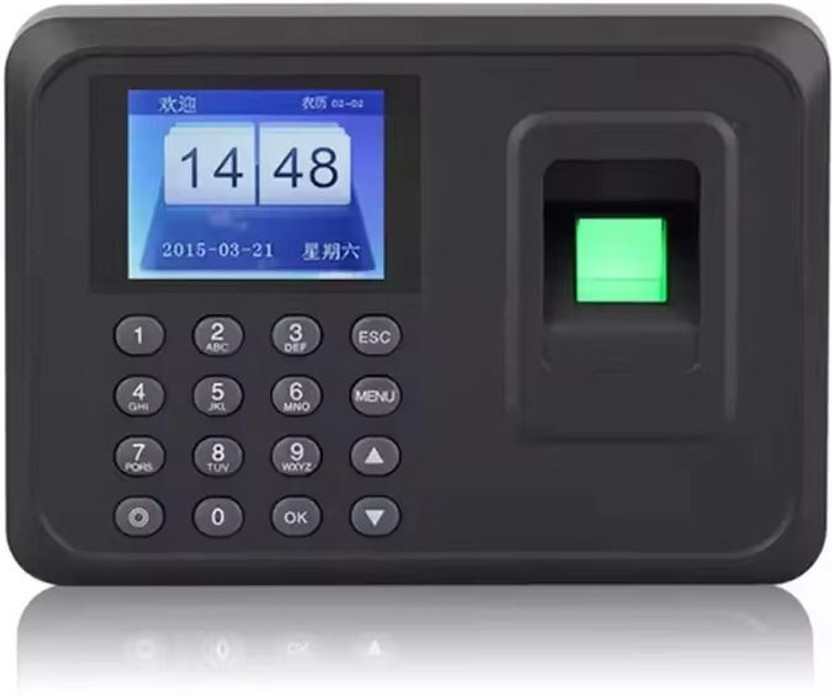 HANUTECH BIG TFT CLOLOURED SCREEN BIOMETRIC TIME ATTENDANCE SYSTEM Time & Attendance(Fingerprint, Password)