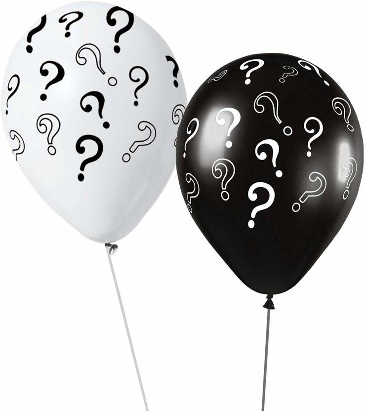 AMFIN Pack of 2 Question Mark Balloon Maternity Photo Shoot Baby