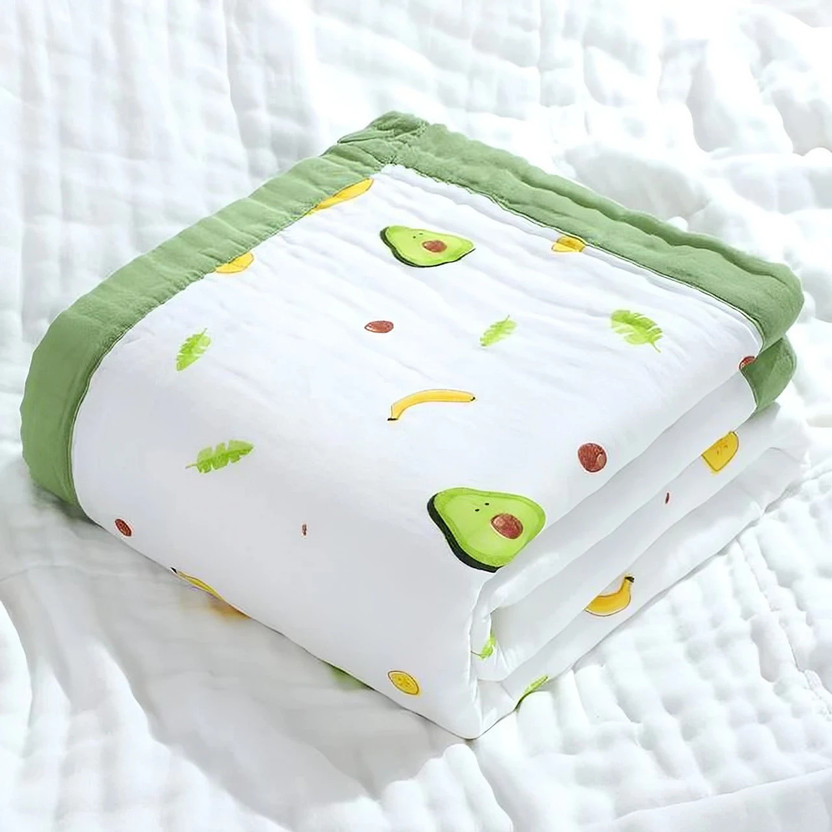 Just Just Goods Printed Crib Swaddling Baby Blanket for  AC Room(Muslin, Multicolor) - Flipkart Deal