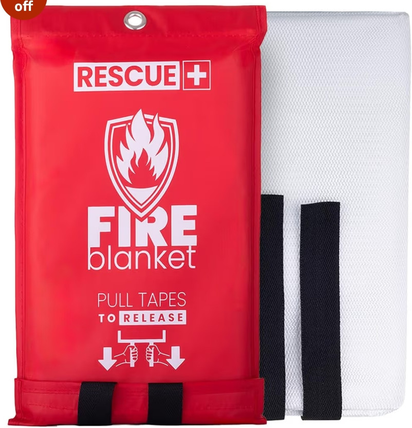 ROKLIYALO ENTERPRISE Solid Single Thermal Blanket for  All Season(Microfiber, Red, White)