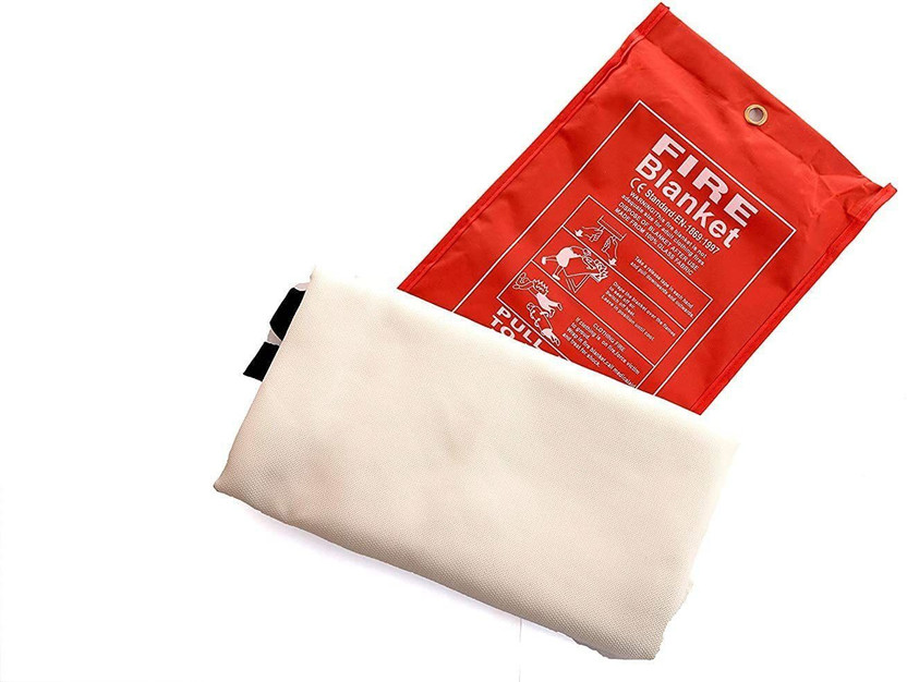 RPES Self Design Single Thermal Blanket for  Mild Winter(Polyester, White)