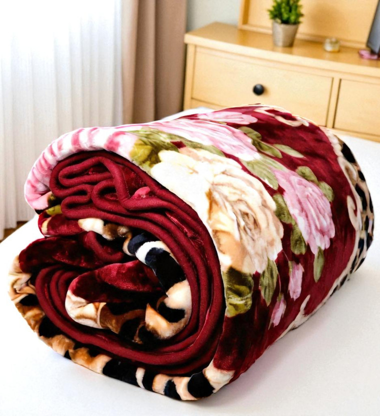 Swikon Swikon star Self Design Double Woollen Blanket for  Heavy Winter(Woollen Blend, Multicolor) - Flipkart Deal