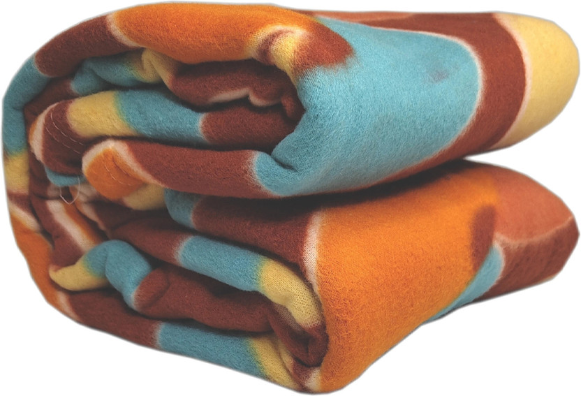 WARMZY Floral Double Fleece Blanket for  Heavy Winter(Polyester, 1 Printed)