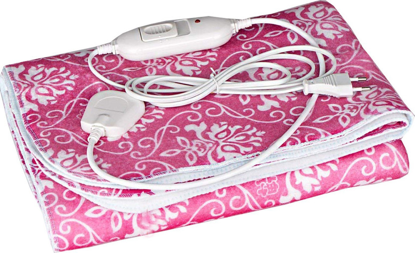 GLOBEX Printed Single Electric Blanket for  Heavy Winter(Polyester, Multicolor)