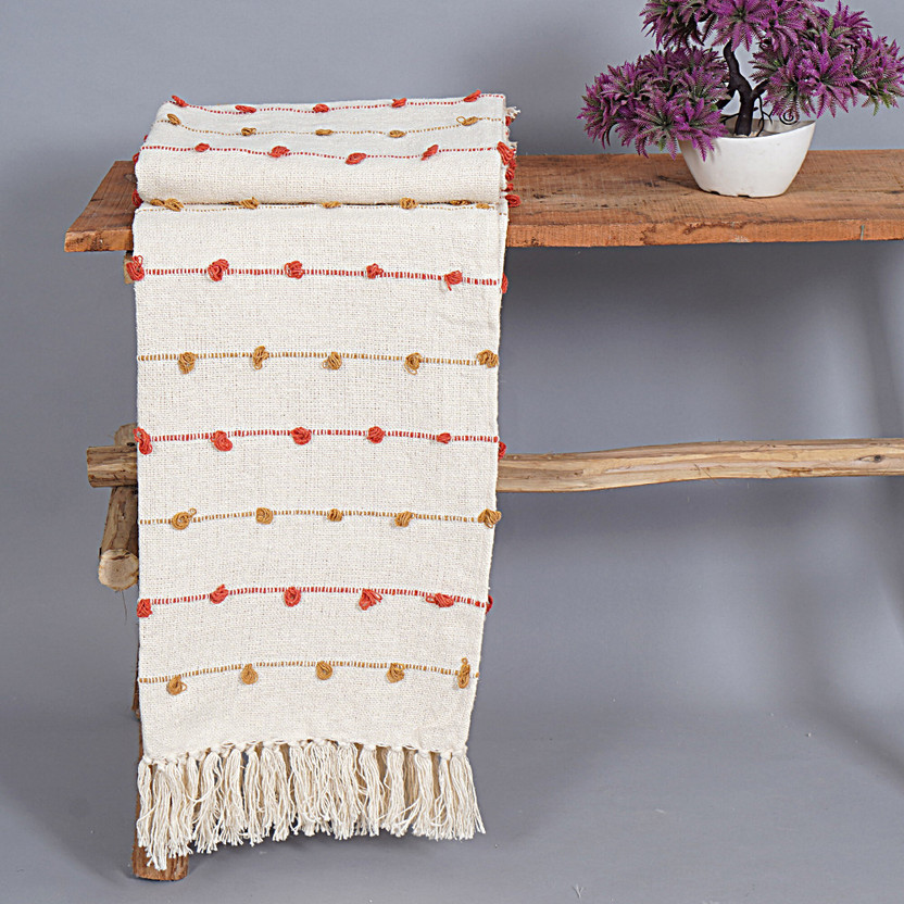 Flipkart VINSANINTERNATIONAL Embroidered Queen Throw for  AC Room(Cotton, Design 1) - Flipkart Deal