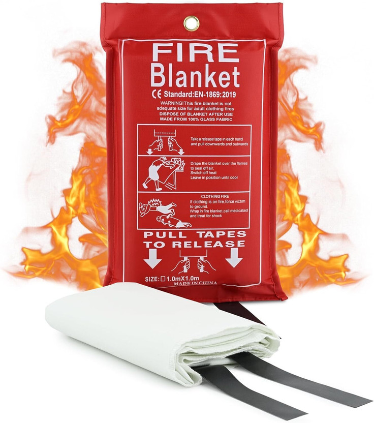 Kywop Solid Single Thermal Blanket for  Heavy Winter(Microfiber, White)