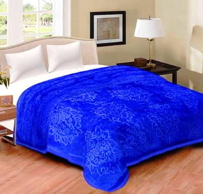 KHUKU Solid Double Mink Blanket for Heavy Winter Buy KHUKU Solid