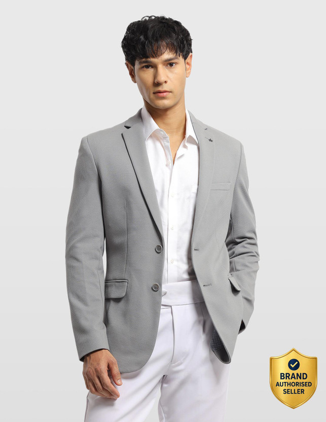 ARROW ARROW Solid Single Breasted Casual Men Blazer(Grey) - Flipkart Deal
