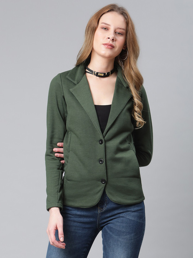 Single Breasted Casual Women Blazer 