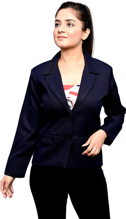 Single Breasted Formal Women Blazer 