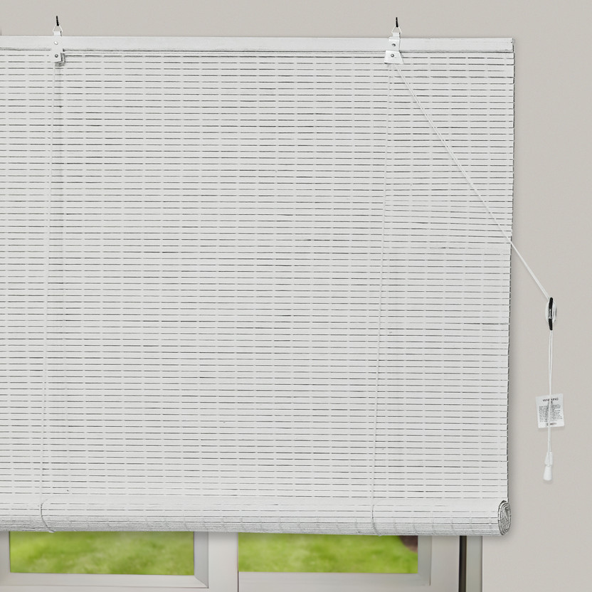 Hippo Hippo Roller Blind Cord Drawn In Window(Wood, 275 cm x 92 cm, (9.02 ft x 3.02 ft)) - Flipkart Deal