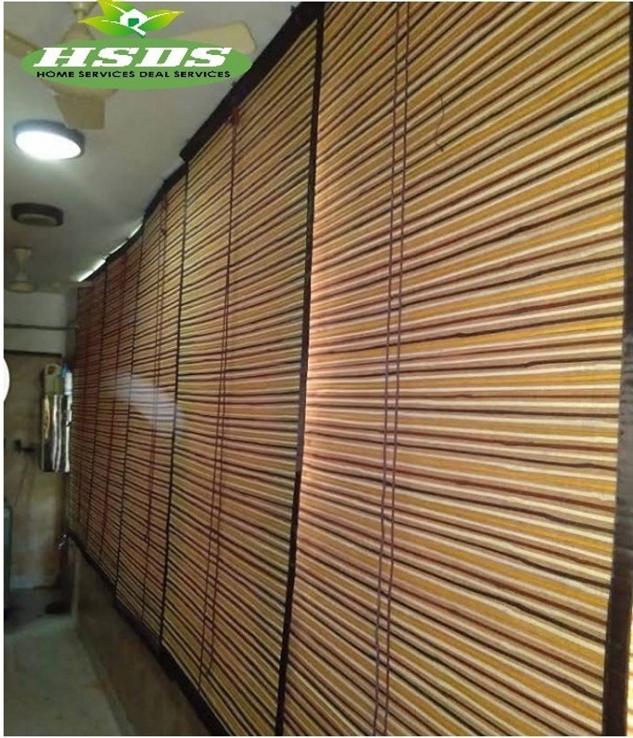 home home services deal services Roller Blind Hand Drawn On Window(Bamboo, Cloth, Polyester, 152 cm x 121 cm, (4.99 ft x 3.97 ft)) - Flipkart Deal