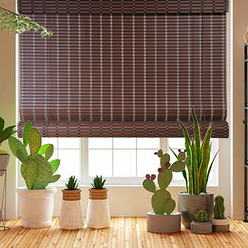RK DECOR Roller Blind Cord Drawn On Window(Polyvinyl Chloride (PVC), 152 cm x 91 cm, (4.99 ft x 2.99 ft))