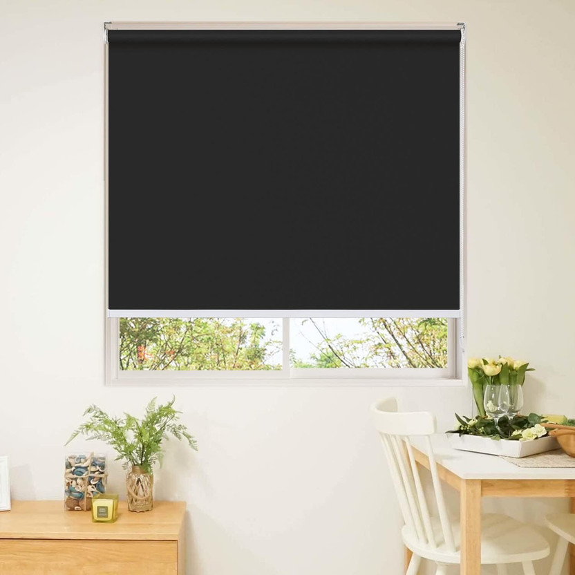 GD GC Roller Blind Cord Drawn On Window(Polyester, 152 cm x 69 cm, (4.99 ft x 2.26 ft))