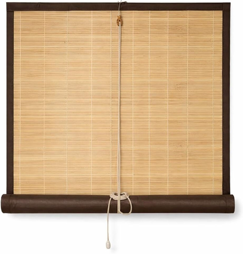 veerchic Roller Blind Hand Drawn On Ceiling(Bamboo, 214 cm x 153 cm, (7.02 ft x 5.02 ft))