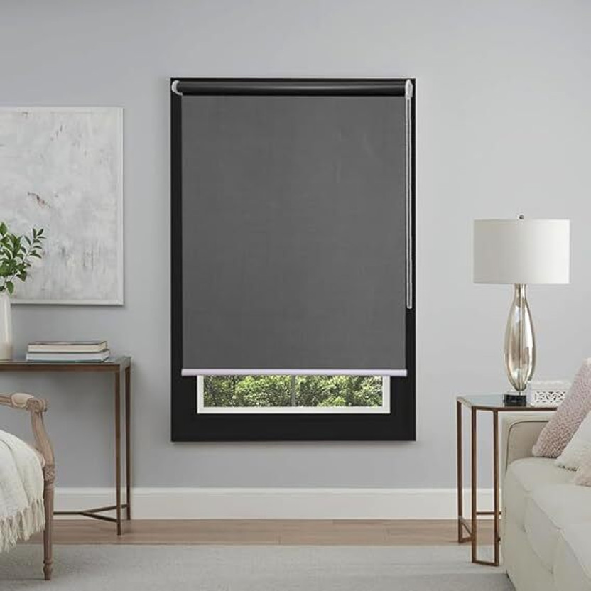 GD GC Roller Blind Cord Drawn On Window(Polyester, 152 cm x 63 cm, (4.99 ft x 2.07 ft))