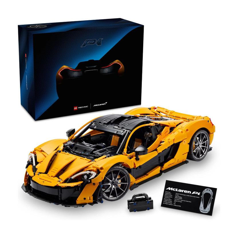 LEGO LEGO Technic McLaren P1 Hypercar Set for Adults 42172 building blocks for 18+ gift(Multicolor) - Flipkart Deal