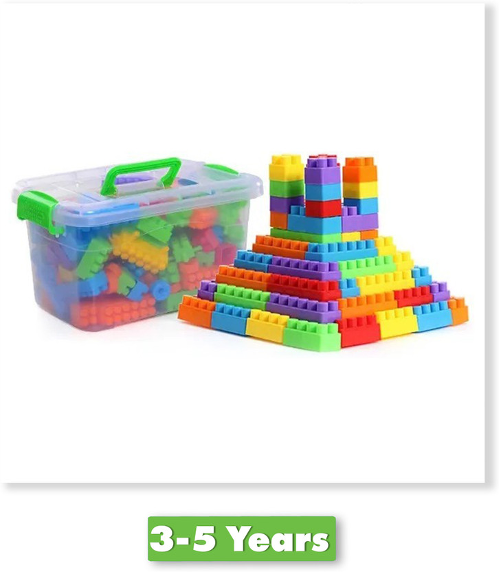 ARIZON Low Price 100+ DIY Building Blocks Educational Learning Skill Development Toy(Multicolor)