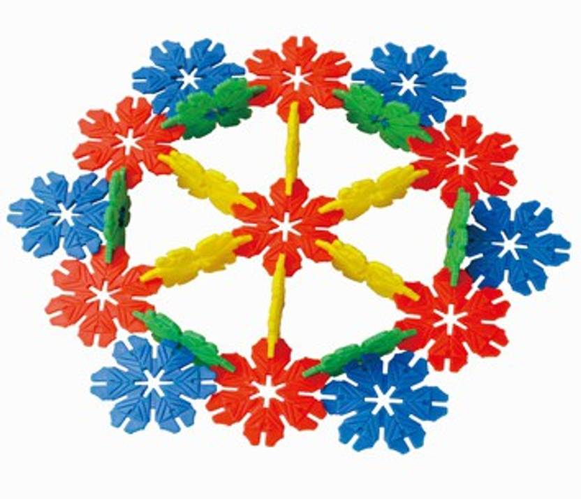 MANTICORE TT-23 Interlocking Flakes Disc Shaped Learning Blocks Toy Set ...