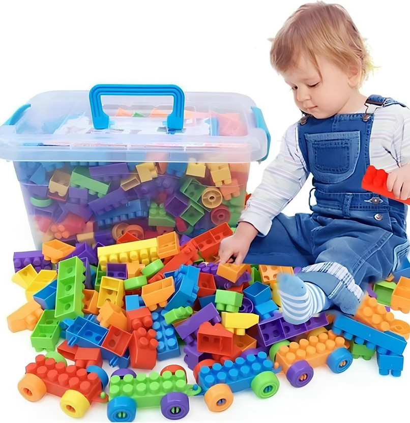 BOZICA Building Blocks 100 pcs Educational Learning Game Toys for Kids Boys 3-7 years(Multicolor)