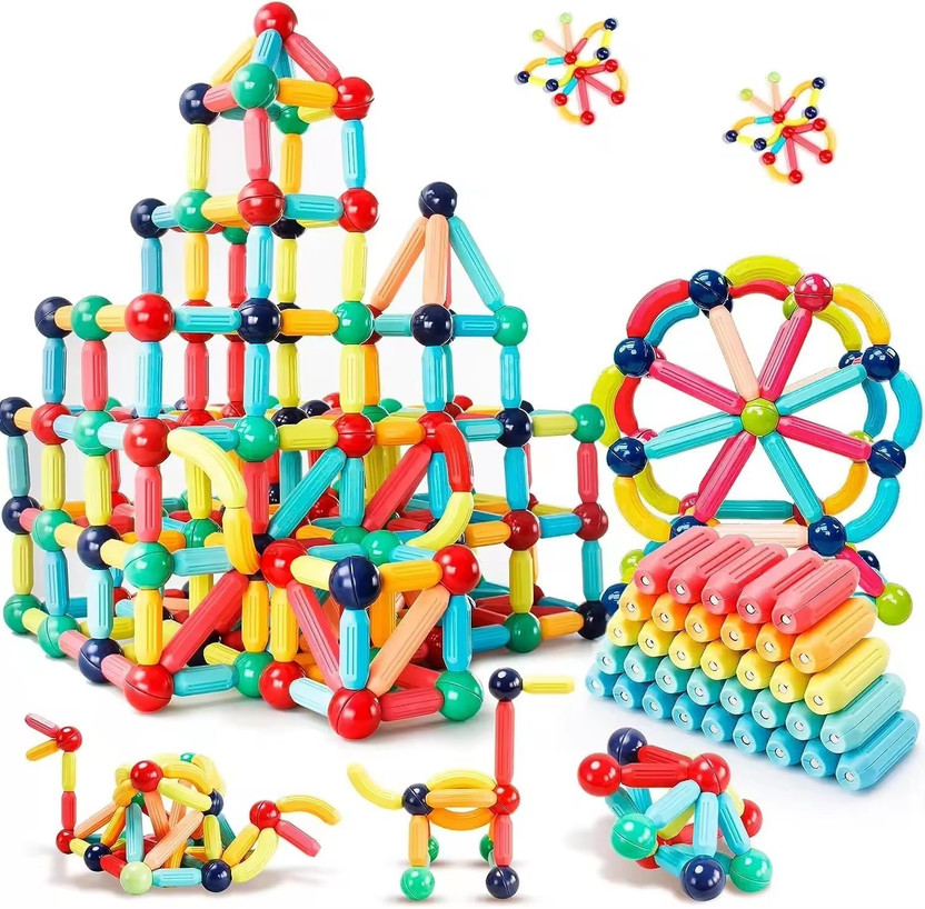 ARIZON Best Magnetic Stick Building Block,Learning Sticks and Balls Fun for kids 42 Pcs(Multicolor)