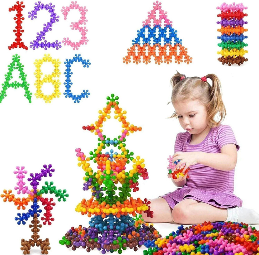 DevDarsh Creative Star Toys for Kids Building Blocks Set for Skill Development(75+pcs)(Multicolor)