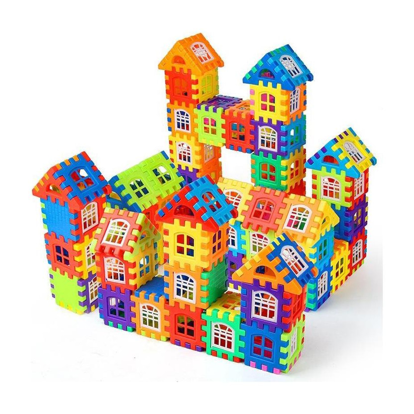 ARIZON Happy House Creative Blocks – Learning Puzzle Toy & Perfect Kids’ Gift(Multicolor)