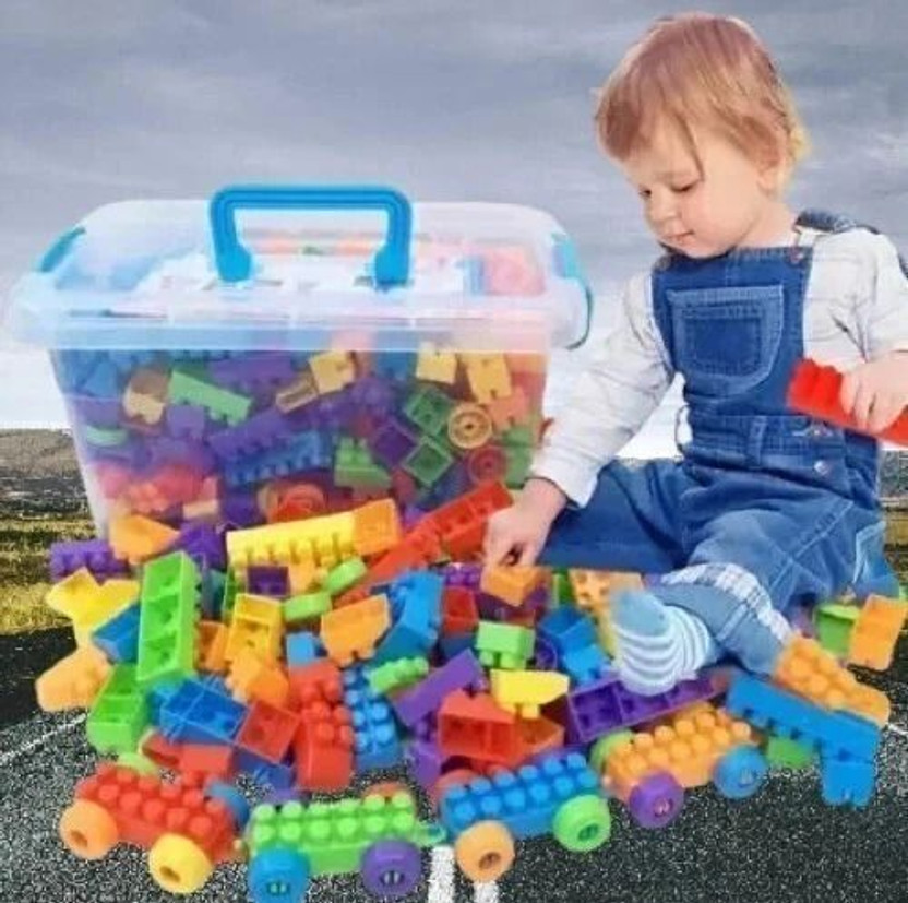 DevDarsh DevDarsh Best 100+Pcs Building Bricks and Blocks toys in a Charming Bag Perfect Gift(Multicolor) - Flipkart Deal