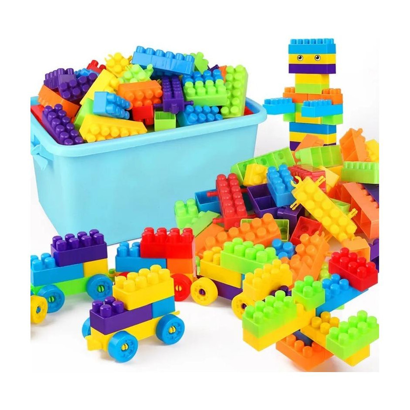 Sharvil Supreme 100+ Piece Luxury Building Block Set: Elite Educational Excellence(Multicolor)