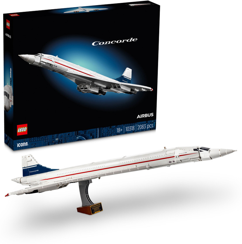 LEGO LEGO Icons Concorde 10318 Building Set (2,083 Pieces)(Multicolor) - Flipkart Deal